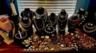 Huge Vintage to Now Gold Tone Mixed Jewelry Lot Some Signed BSK,JBK, Trifari++++