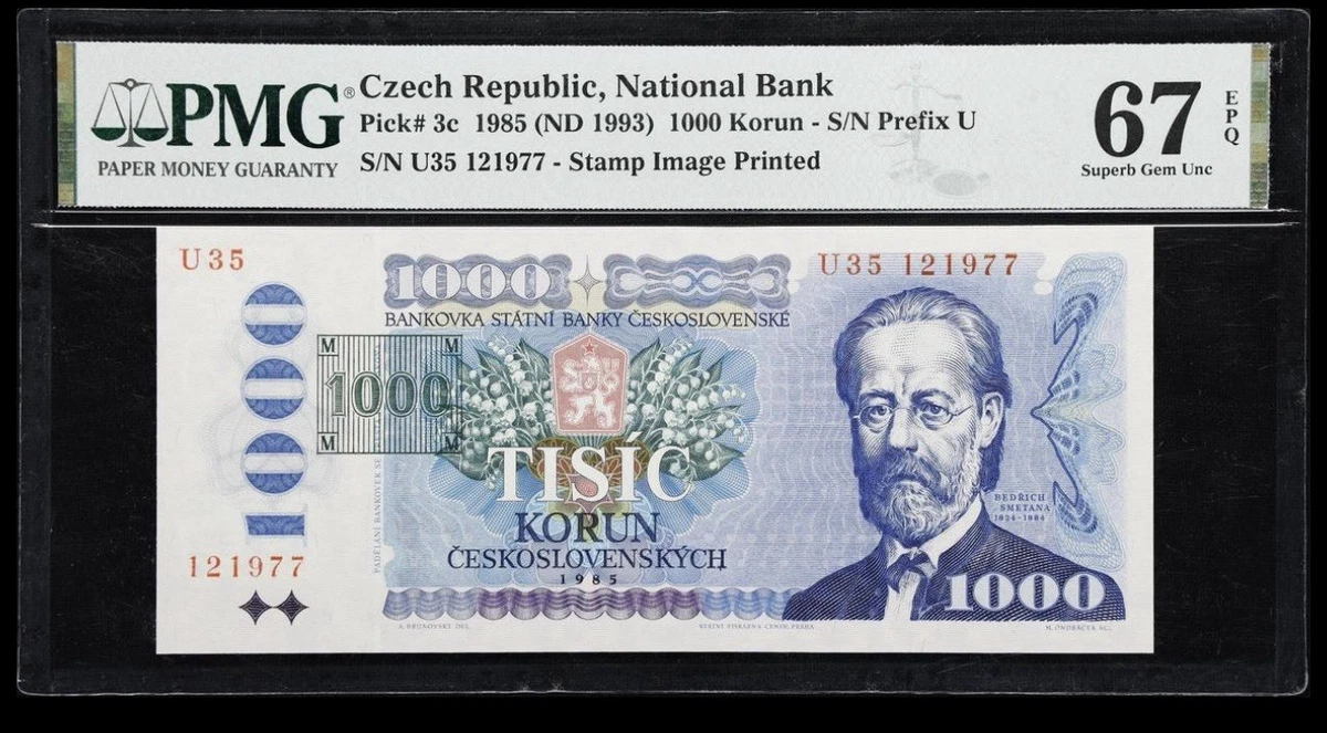 Czechoslovakian Paper Money 1993 for sale | eBay