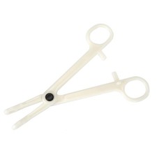 Piercing Clamps Disposable,10pcs Disposable Piercing Forceps Clamp Slotted Na...