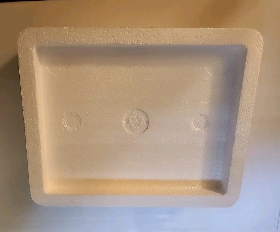 STYROFOAM INSULATED SHIPPING CONTAINER, OUTER-11 X 11 X 9, INNER-8 X 8 X 6 - Image 3 of 4