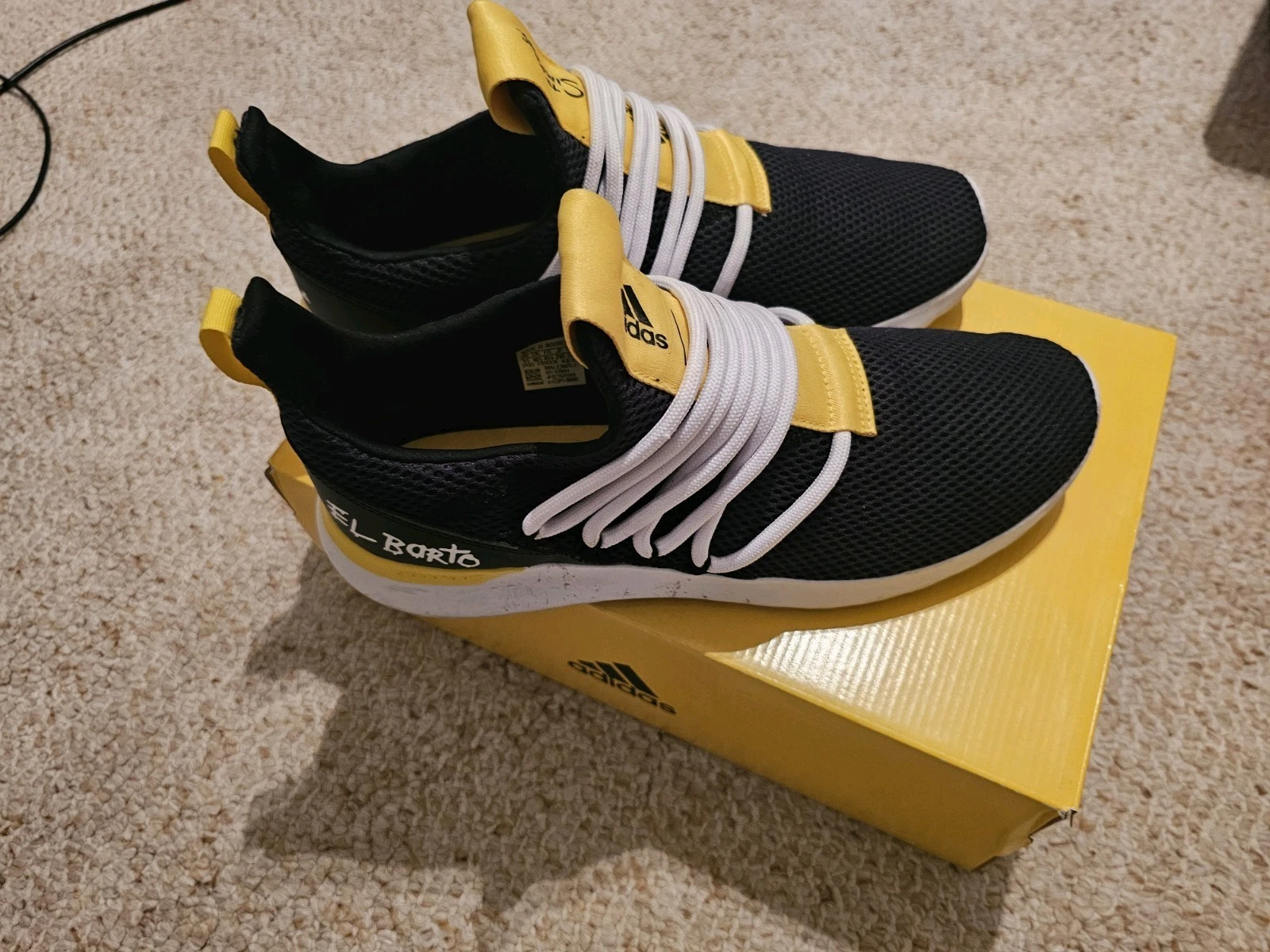 Adidas Light Racer Adapt Simpsons Men's Size 11