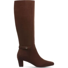 Giani Bernini Womens CRISSALYNNEF Zipper  Knee-High Boots BHFO 8051