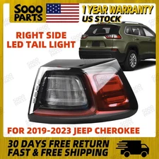 Right Passenger Outer Side LED Tail Light Brake Lamp For 2019-2023 Jeep Cherokee