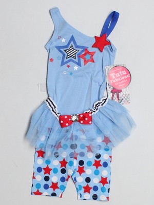 New Toddler Girl Crazy Legs Polka Dots Stars Top Leggings Tutu Set Size 2T