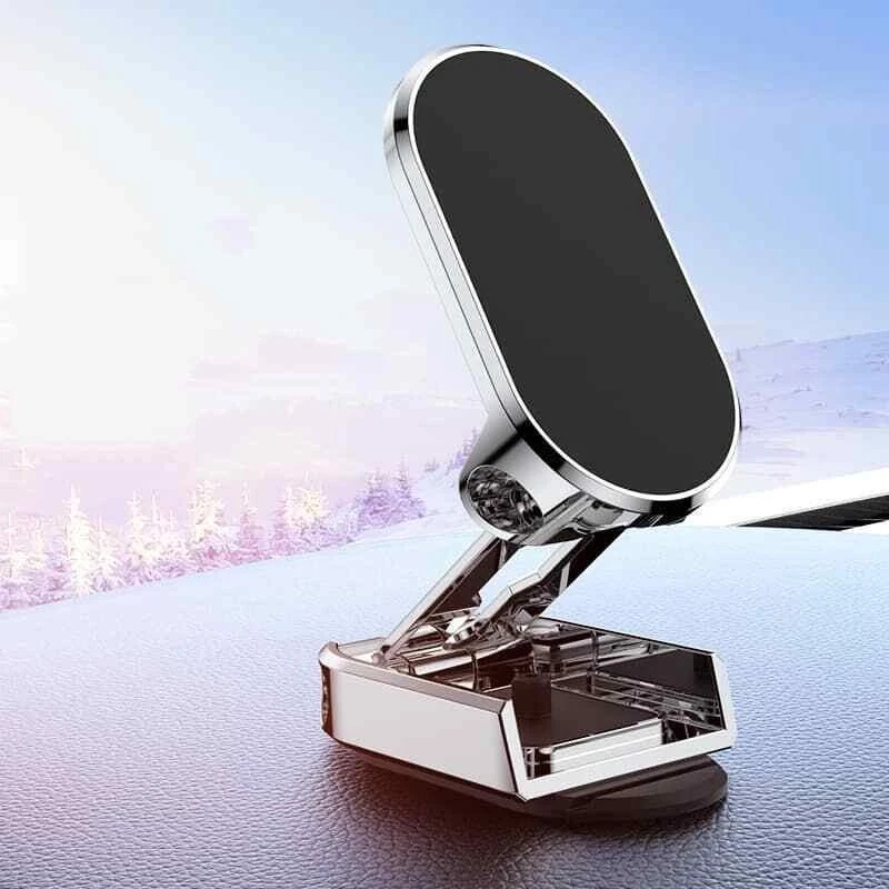 Foldable Dashboard Mount Bracket Magnetic Car Phone Holder Stand Strong UK Stock - Image 3 of 4