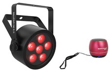 Chauvet DJ SlimPAR Q6 ILS RGBA LED D-Fi USB DMX Par Wash Light Bluetooth Speaker