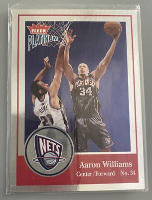 2003-04 Fleer Platinum - Finish - Aaron Williams (RC) - #136 (046/100)