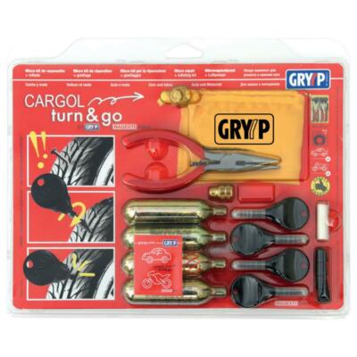 Gryyp Cargol Motorrad Turn & Go Reifenreparaturset Motorrad Pannenfix