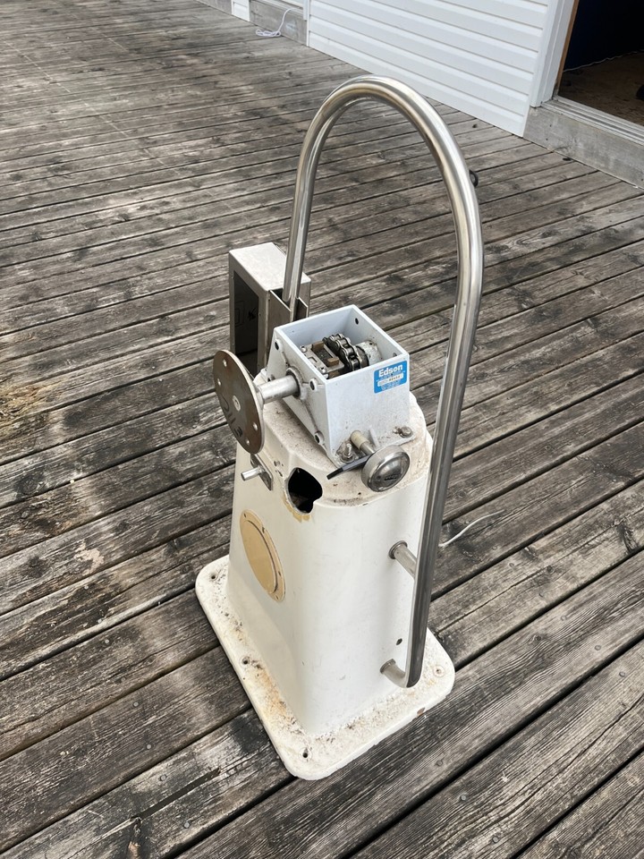 Edson sailboat steering pedestal eBay