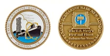 Challenge Coin U.S. NAVAL SUBMARINE BASE NEW LONDON CHALLENGE COIN