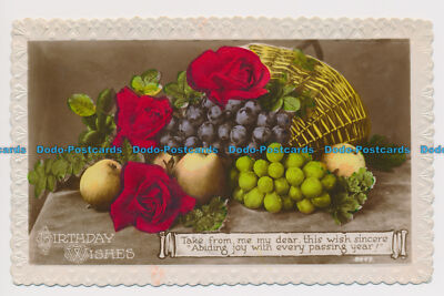 R662509 Geburtstagswünsche. Nimm von mir meine Liebe. this Wish Sincere. Art. Foto. RP
