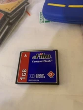 Delkin Device 1GB Compactflash CF Memory Card