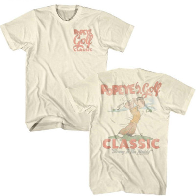 Popeye Vintage Golf Classic Men's T Shirt