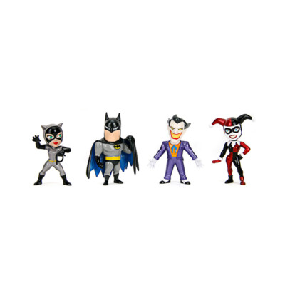 Jada, DC Batman Animated Figures, Welle 2, ca 6cm,  4fach sortiert