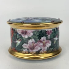Vtg 1994 Ardleigh- Elliot The Ruby-Throated Hummingbird Music Box- Lena Liu