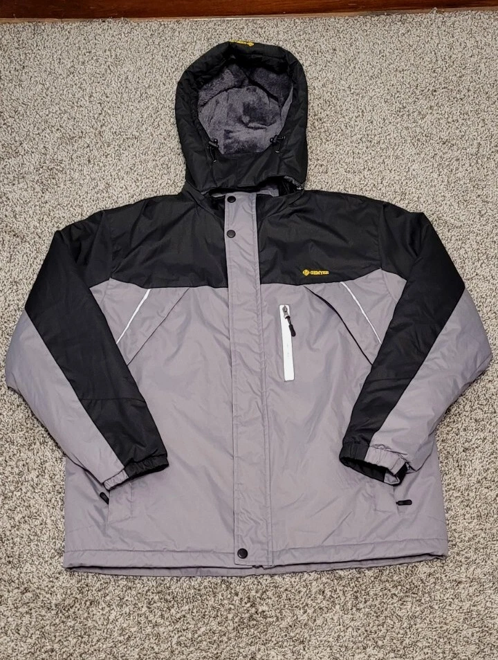 GEMYSE Men's Mountain Waterproof Ski Snow Jacket Winter Windproof XL