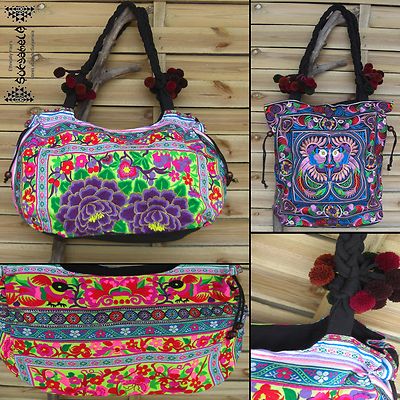 Tasche Bag Sac tribal ethno Hmong Hill Tribe Thai Goa Psy Indien hippy Boho chic