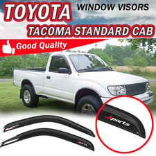 For 95-04 Toyota Tacoma Standard Cab Window Visor Shade Deflector 4pcs W Sports