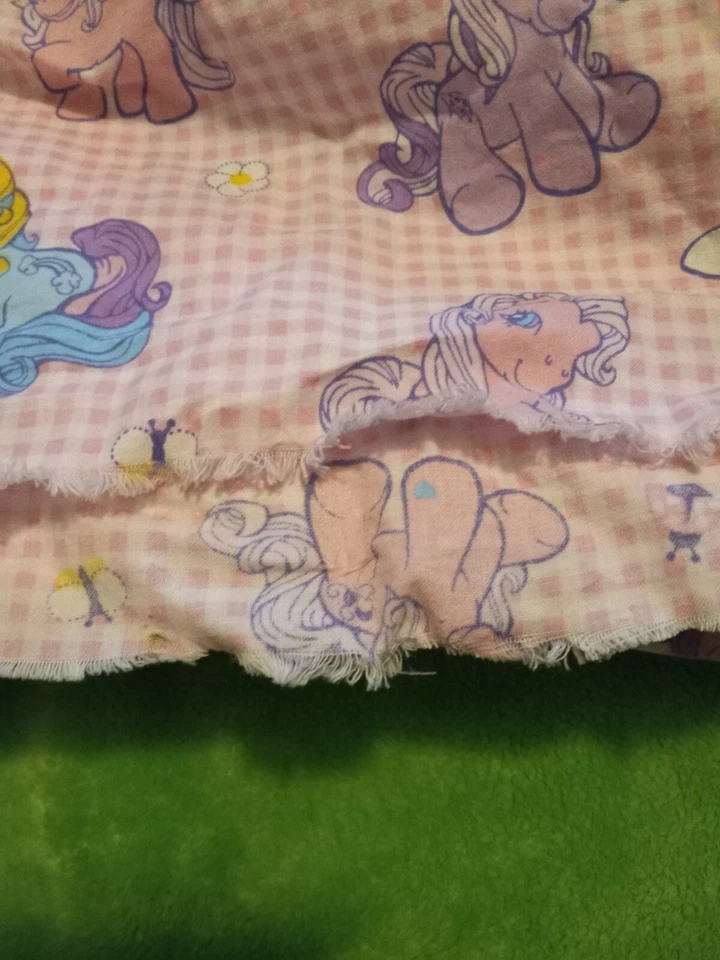 Tela My Little Pony 2004 agotada Hasbro/Springs Industries 73"x 45" Foto 4 de 4