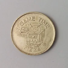 Game Time Pizza Arcade Token 22mm