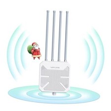 AX1800 WiFi 6 Wireless Outdoor Access Point, Long Range Outdoor WiFi with PoE