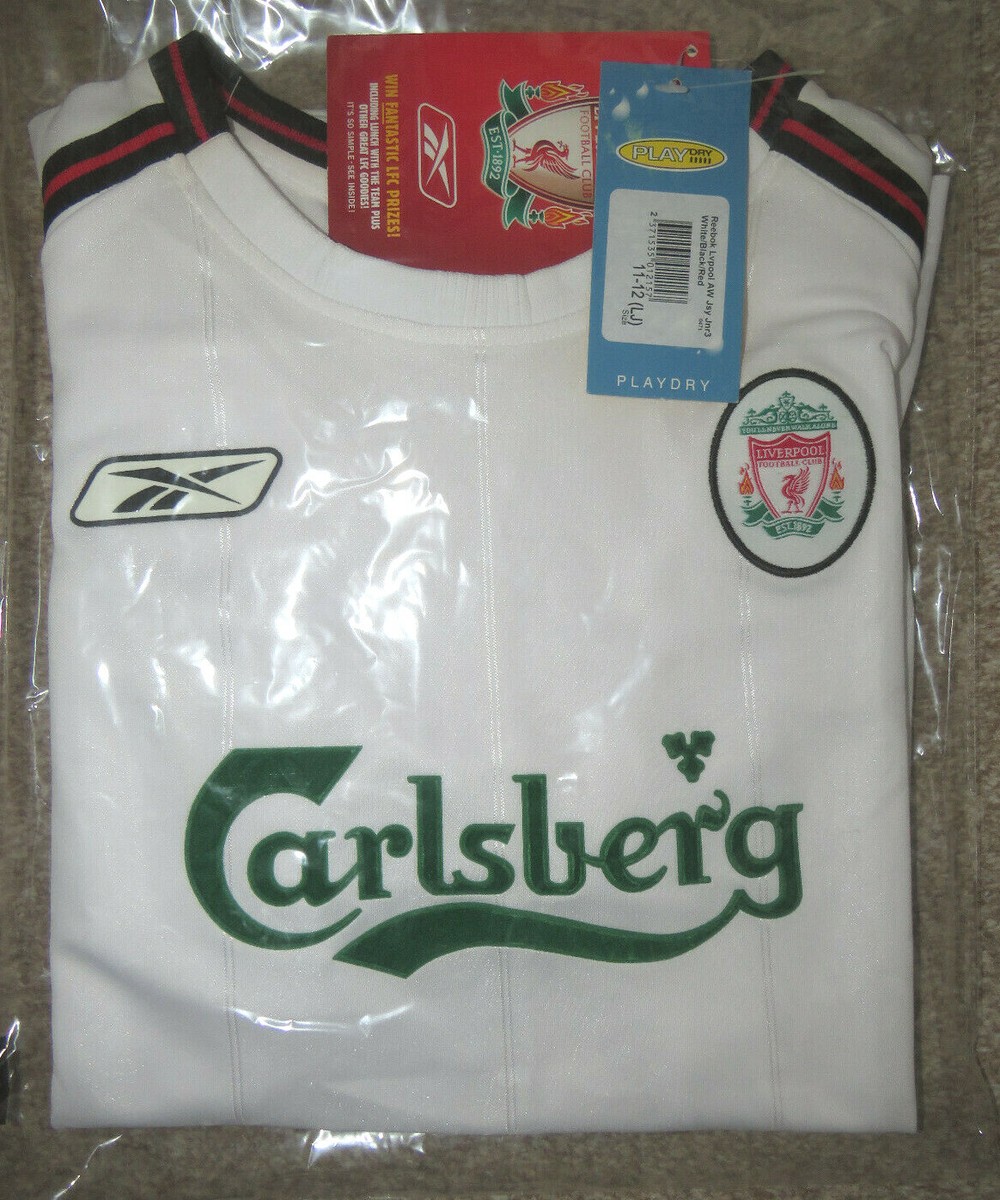 BNWT 2003/04 LIVERPOOL OFFICIAL SIZE L JUNIOR 11-12 YEARS AWAY