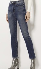 Karen Millen High-Waisted Denim Skinny Jeans. US4/UK8.