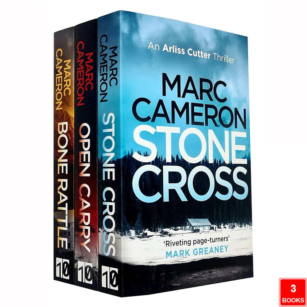 Marc Cameron 3 Books Collection Set Open Carry,Stone Cross,Bone Rattle PB NEW - Image 2