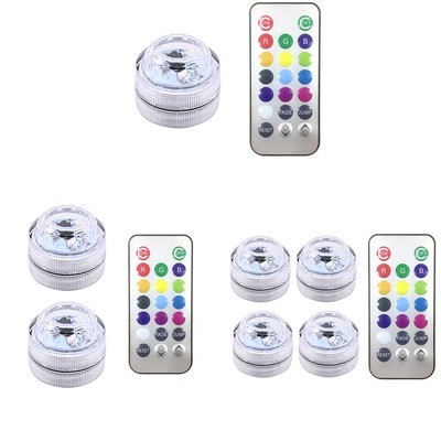 Kabellos selbstklebendes LED Auto Innenraum Ambiente Licht Bunt RGB Fernbedienung Kit
