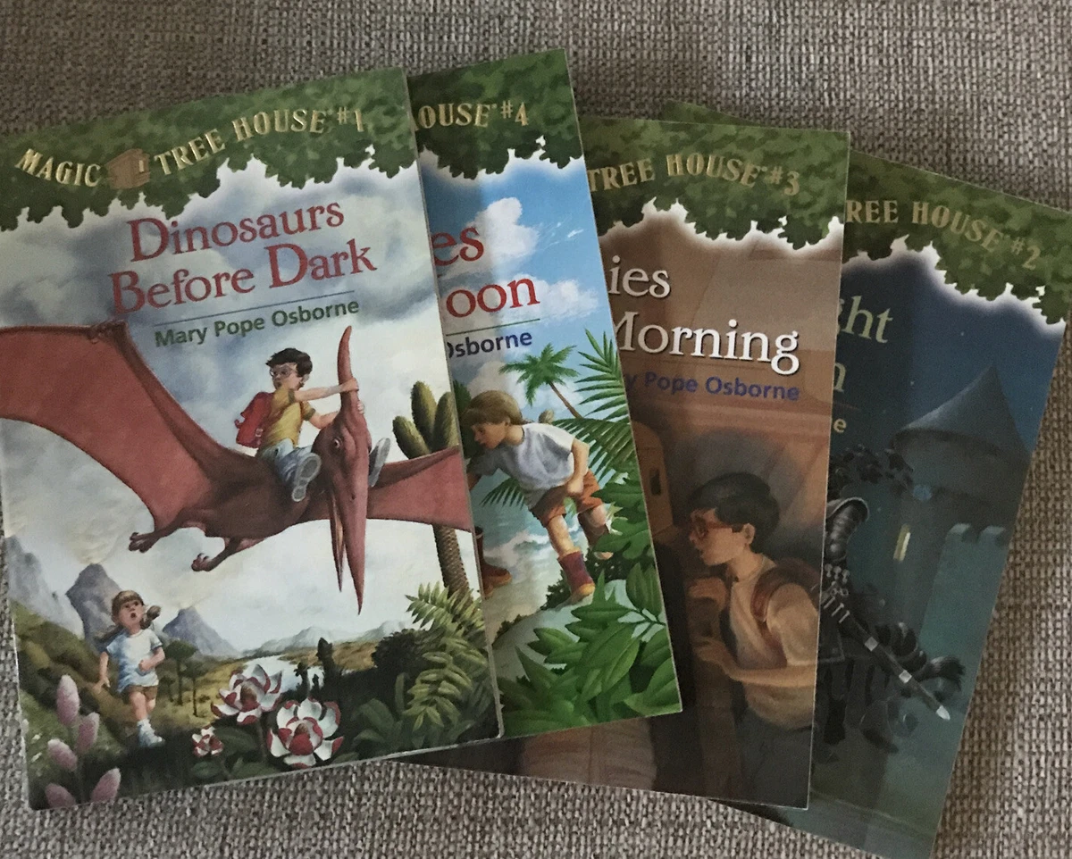 Magic Tree House Books 1-4 Boxed Set by Mary Pope Osborne, Sal Murdocca,  Paperback