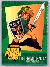 Legend of Zelda A Link To The Past Nintendo Super Power Club Magazine Card #7