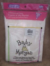 Vintage (Original) Baby Morgan White Ultimate Receiving Blanket