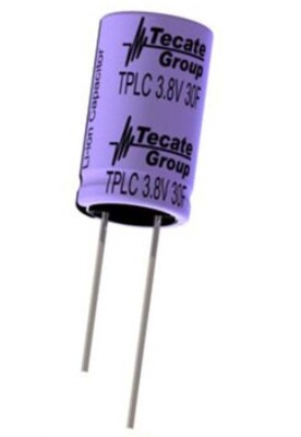 TPLC Hybrid Lithium Capacitor, 3.8V, 30F, TPLC-3R8/30MR10X16