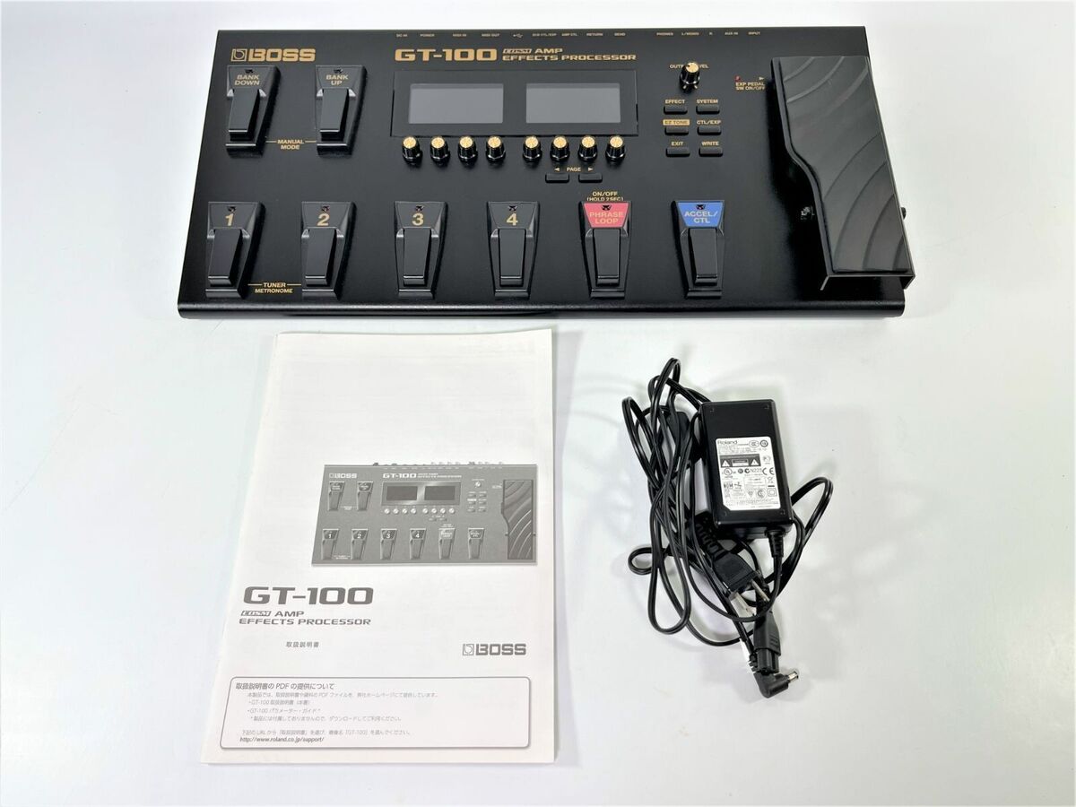 BOSS GT-100 Multi Effector Guitar Effects Processor ver.2 BOSS GT-100 Multi Effector Guitar Effects Processor ver.2
