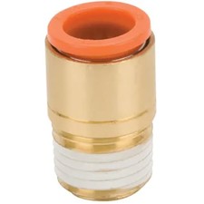 1PC SMC CORPORATION KQ2S07-34S-X23 Fitting, male conn w/hex hole, for 1/4" tubi