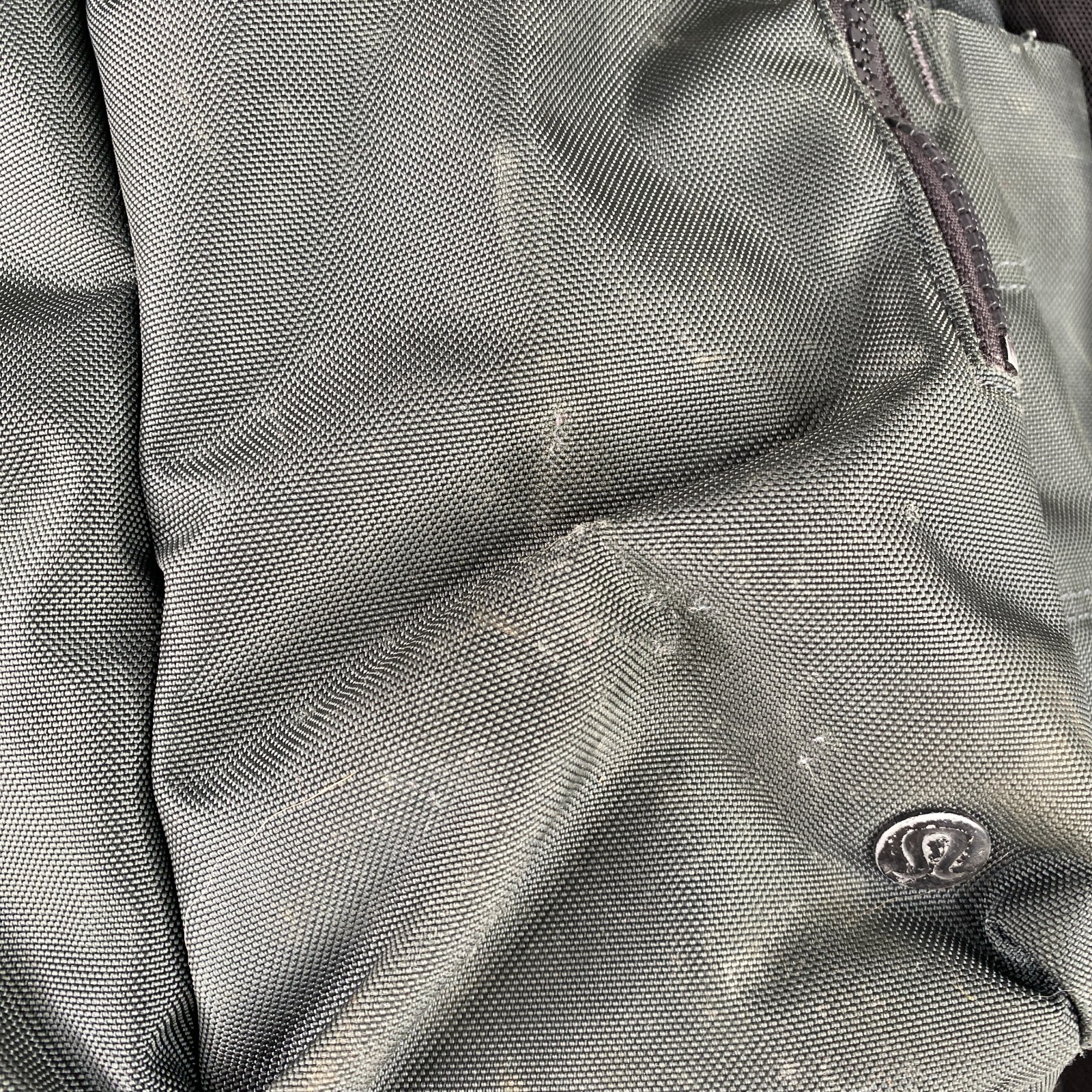 Lululemon Assert Backpack Green Canvas Adjustable… - image 5