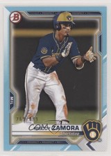 2021 Bowman Prospects Sky Blue Border 269/499 Freddy Zamora #BP-2 0c6