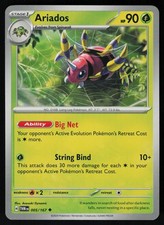 Ariados 005/167 Uncommon - Pokemon Twilight Masquerade