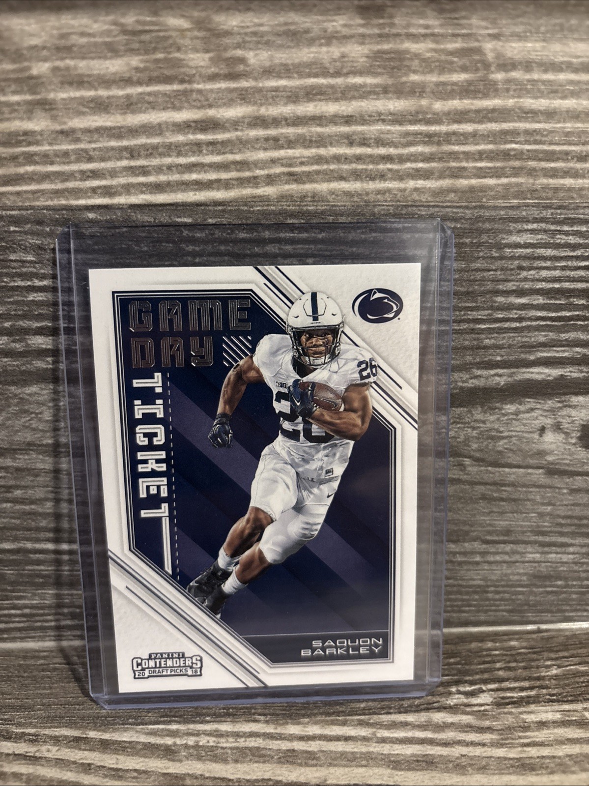 2018 Panini Contenders Draft Picks Game Day Ticket Saquon Barkley