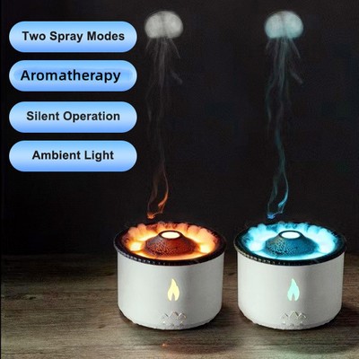 New Creative Ultrasonic Essential Oil Humidifier Volcano Aromatherapy Machine Sp