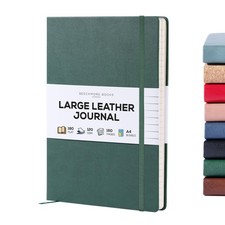 BEECHMORE BOOKS Lined Journal Notebook, 8.5 x 11.5 inch, A4 160 Lined Pages, ...