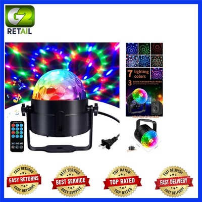 Vibrant Strobe Light with 7 Colors and Sound Activation   Ultimate Party Decor