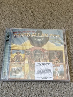 The Illustrated David Allan Coe: 4 Classic Albums 1977-1979 (2CD, Raven) LN