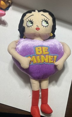 2012 Betty Boop Be Mine Doll Sugar Loaf Plush Valentine s Day Heart