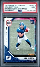 2025 PANINI INSTANT NFL RPS FIRST LOOK #RPSFL3 CAM SKATTEBO LIGHTNING2/5 