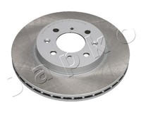 Japko 2X Bremsscheibe Ø261.7Mmmm Vorne BelüFtet FüR Honda Jazz III 1.2 1.3I