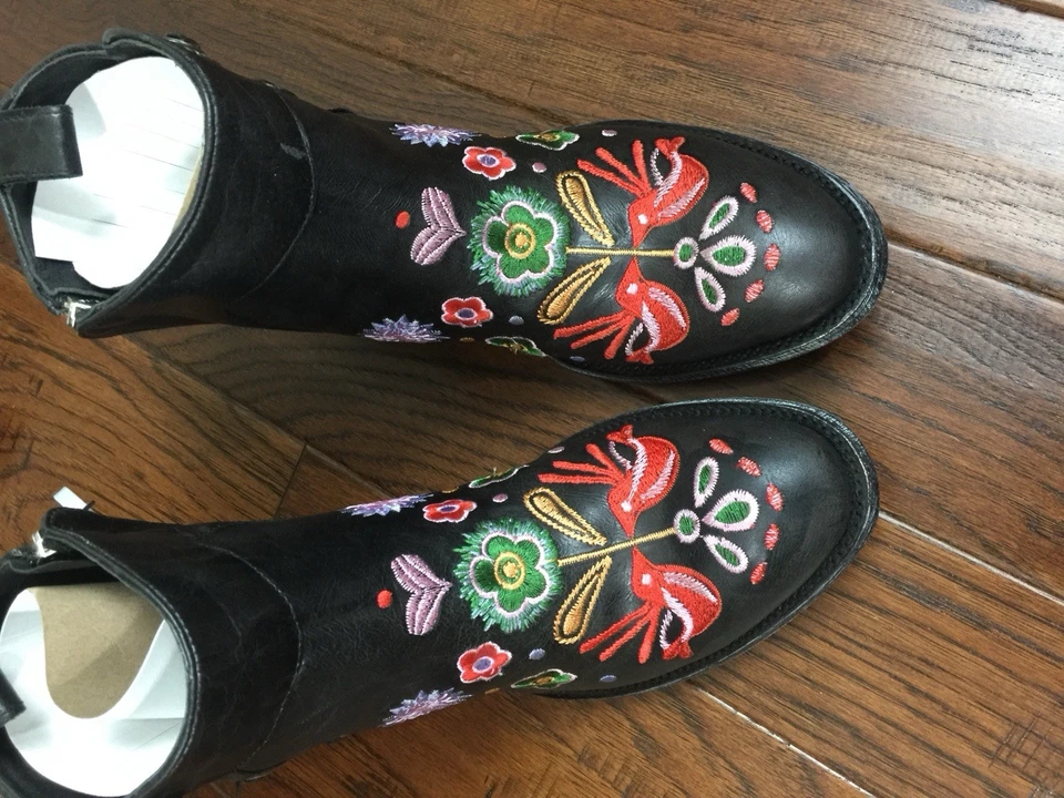 Botas antigas de vaca gringo/mexicana - Imagem 3 de 4