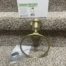 Kingston Brass BA8214BB Concord Collection 6? Towel Ring