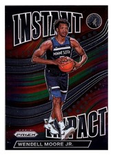 2022-23 Panini Prizm #20 Wendell Moore Jr. Instant Impact