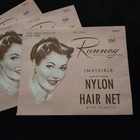 VINTAGE HAIR NETS  (Dozen Lot ) — photo 3
